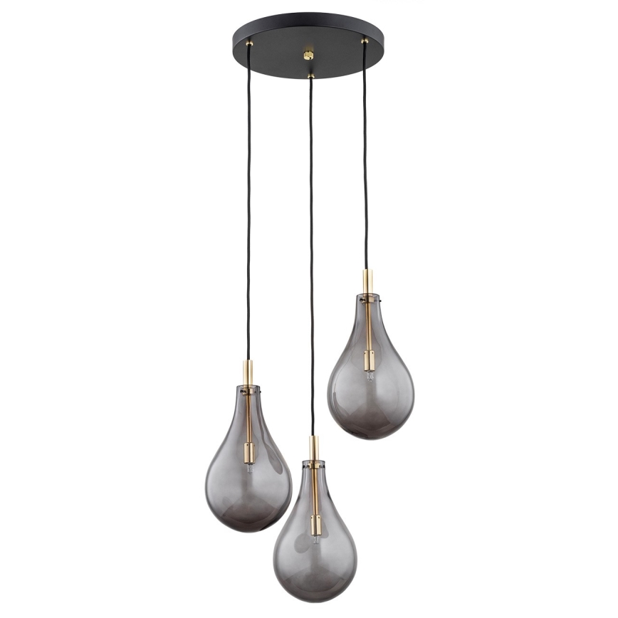 Argon 6105 - Luster na sajli OAKLAND 3xG9/6W/230V crna