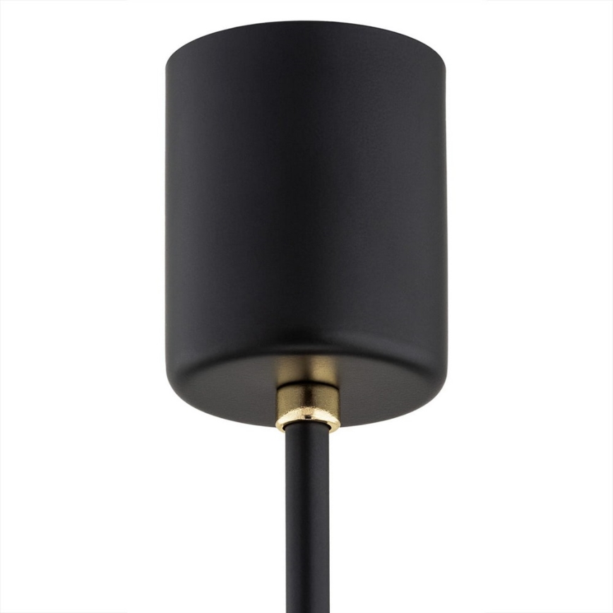 Argon 6143 - Viseći luster CAMELOT PLUS 3xE27/15W/230V crna/bijela/zlatna