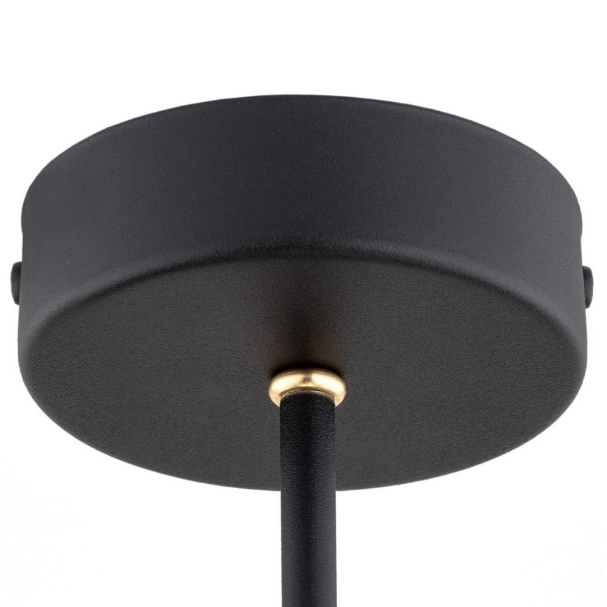 Argon 6150 - Viseći luster AMALFI 3xE27/15W/230V crna/bijela