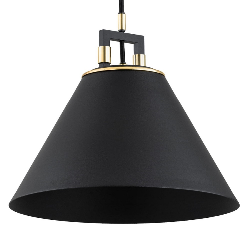 Argon 6174 - Luster na sajli ORTE 3xE27/15W/230V crna