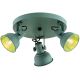 Argon 6265 - Reflektorska svjetiljka LENORA 3xE14/7W/230V zelena