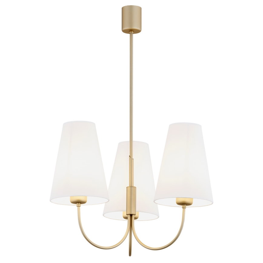 Argon 6267 - Viseći luster SAFIANO 3xE27/15W/230V zlatna