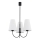 Argon 6268 - Viseći luster SAFIANO 3xE27/15W/230V crna