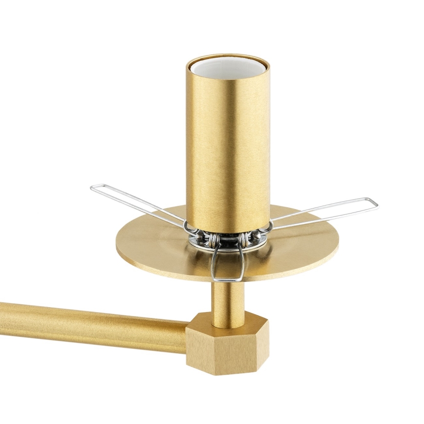 Argon 6307 - Viseći luster PALOMA 3xE14/7W/230V zlatna/bijela