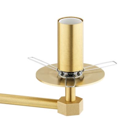 Argon 6310 - Viseći luster PALOMA 3xE14/7W/230V zlatna/crna