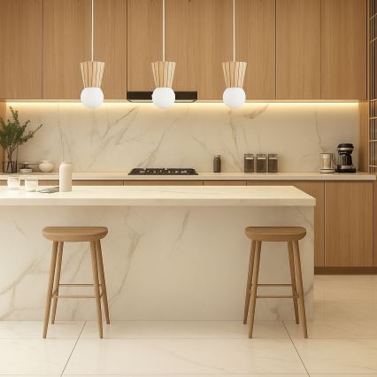 Argon 6357 - Kupaonski luster na sajli VOLANTE 3xG9/6W/230V IP44 bež