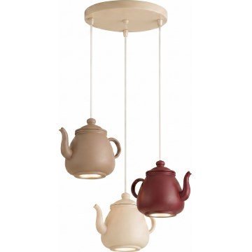 Argon 6366 - Luster na sajli KAMAL 3xGU10/5W/230V