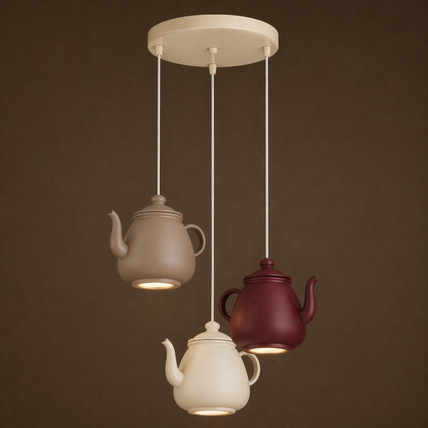 Argon 6366 - Luster na sajli KAMAL 3xGU10/5W/230V