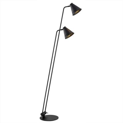 Argon 7077 - Podna lampa AVALONE 2xE27/15W/230V crna