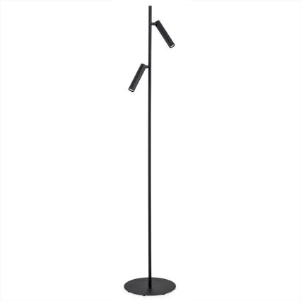 Argon 7082 - Podna lampa TORRE 2xG9/6W/230V crna