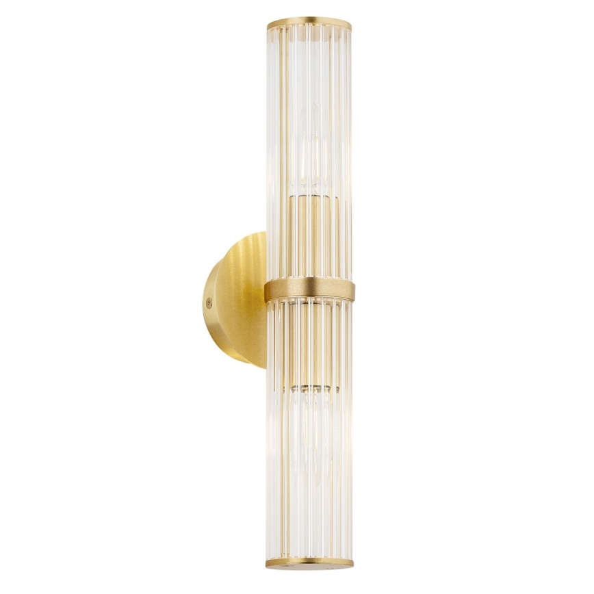 Argon 7203 - Zidna svjetiljka HAMPTON 2xE14/7W/230V zlatna