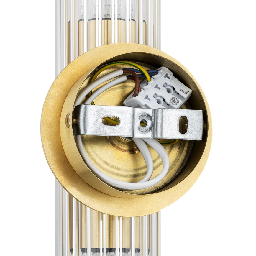 Argon 7203 - Zidna svjetiljka HAMPTON 2xE14/7W/230V zlatna