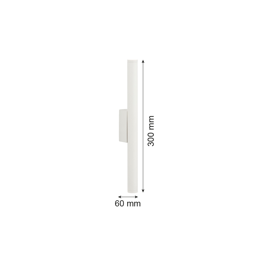 Argon 7223 - LED Zidna svjetiljka GRECO 2xLED/4,2W/230V 3000K bijela