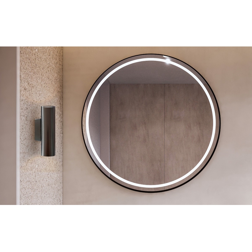 Argon 7231 - Zidna svjetiljka MITOS PLUS 2xGU10/5W/230V crna