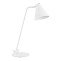 Argon 8000 - Stolna lampa AVALONE 1xE27/15W/230V bijela