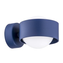 Argon 8061 - Zidna svjetiljka MASSIMO PLUS 1xG9/6W/230V plava