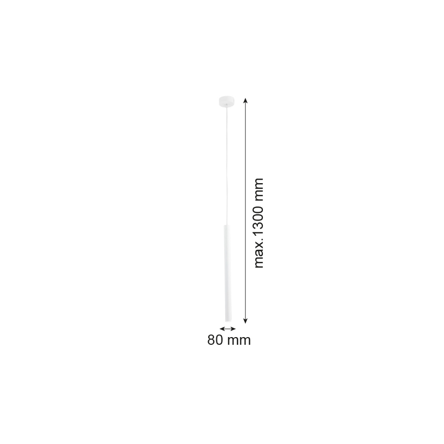 Argon 8066 - Luster na sajli ETNA 1xG9/6W/230V bijela