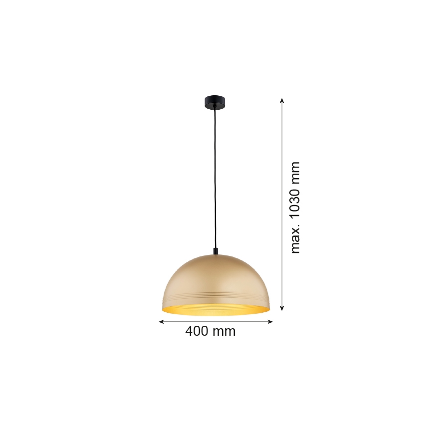 Argon 8245 - Luster na sajli BONITA 1xE27/15W/230V zlatna