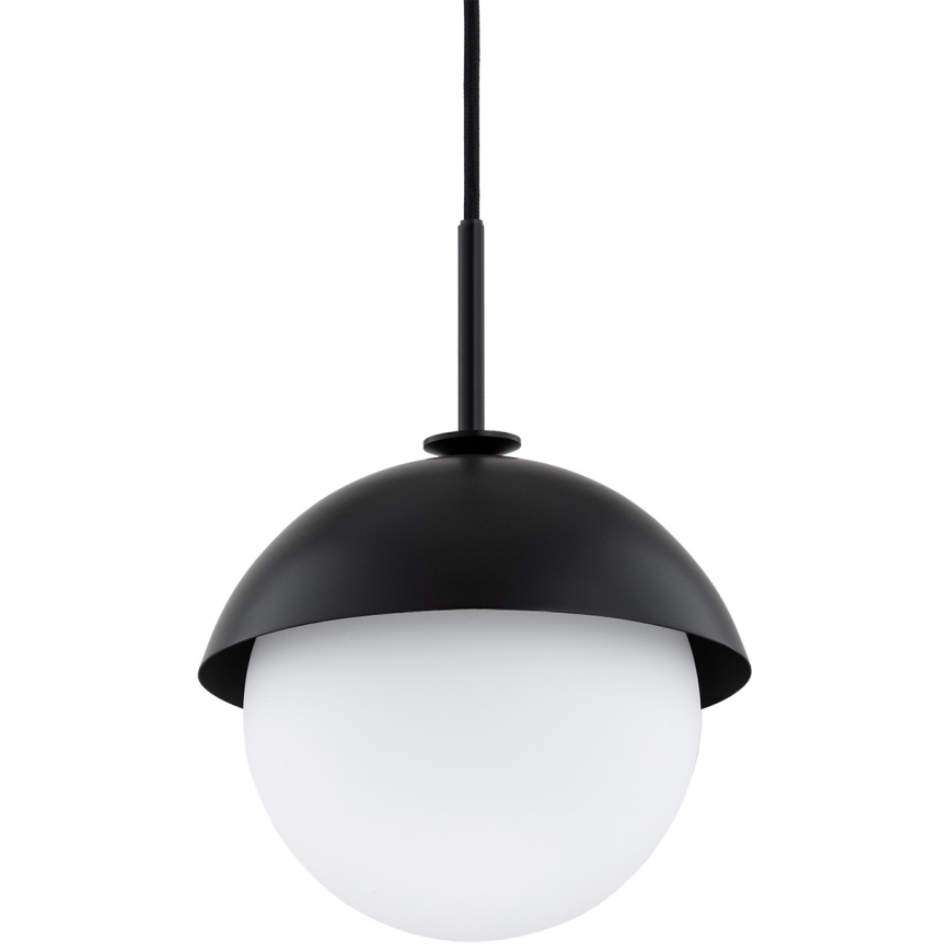 Argon 8295 - Luster na sajli CAPPELLO 1xE27/15W/230V crna