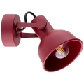 Argon 8298 - Reflektorska svjetiljka LENORA 1xE14/7W/230V crvena