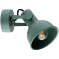 Argon 8299 - Reflektorska svjetiljka LENORA 1xE14/7W/230V zelena