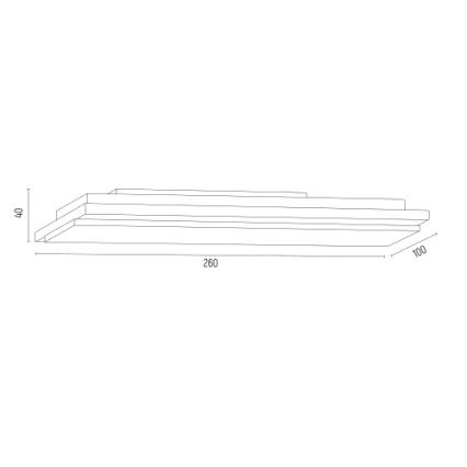 Argon 8364 - LED zidno svjetlo VELO LED/7,2W/230V 3000K zlatna/crna