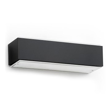 Argon 8366 - Zidno svjetlo CARLSON 1xE27/15W/230V 30 cm crna