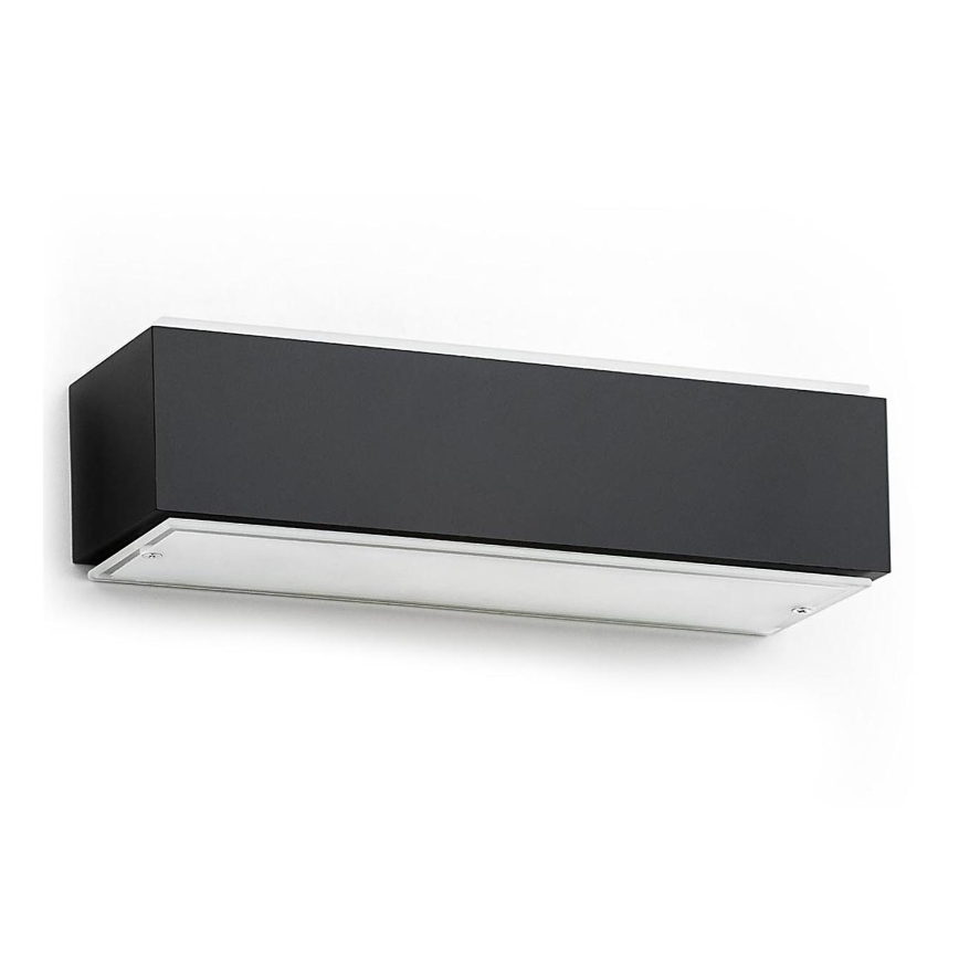 Argon 8366 - Zidno svjetlo CARLSON 1xE27/15W/230V 30 cm crna