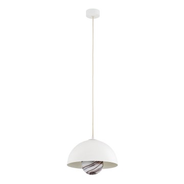 Argon 8443 - Luster na sajli PIAVA 1xE14/7W/230V alabaster bijela