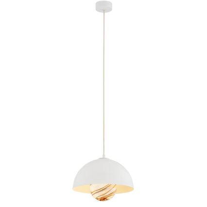 Argon 8443 - Luster na sajli PIAVA 1xE14/7W/230V alabaster bijela