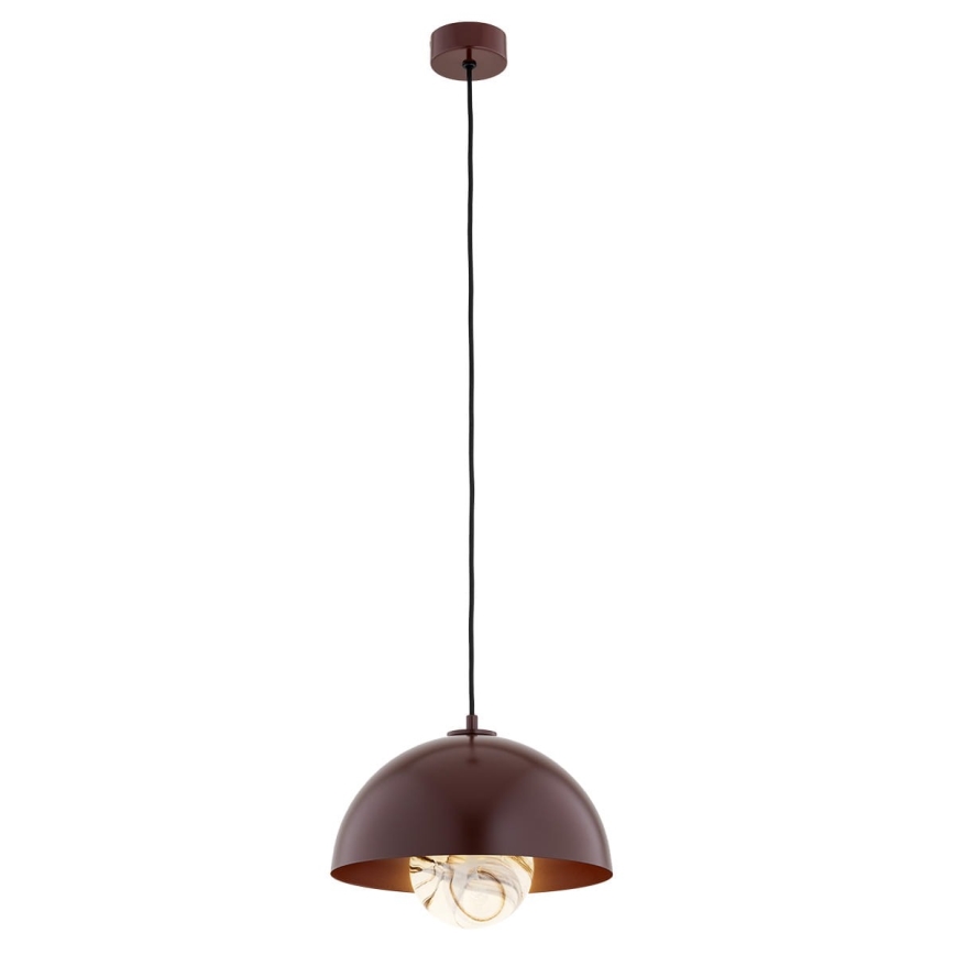 Argon 8444 - Luster na sajli PIAVA 1xE14/7W/230V alabaster smeđa