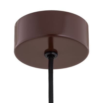 Argon 8444 - Luster na sajli PIAVA 1xE14/7W/230V alabaster smeđa