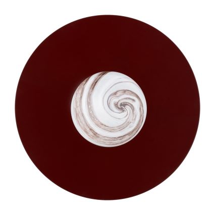 Argon 8446 - Zidna svjetiljka PIAVA 1xE14/7W/230V alabaster smeđa
