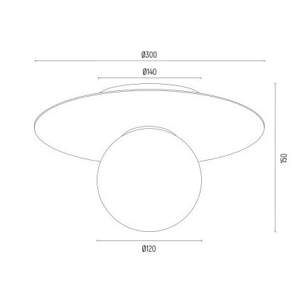 Argon 8446 - Zidna svjetiljka PIAVA 1xE14/7W/230V alabaster smeđa