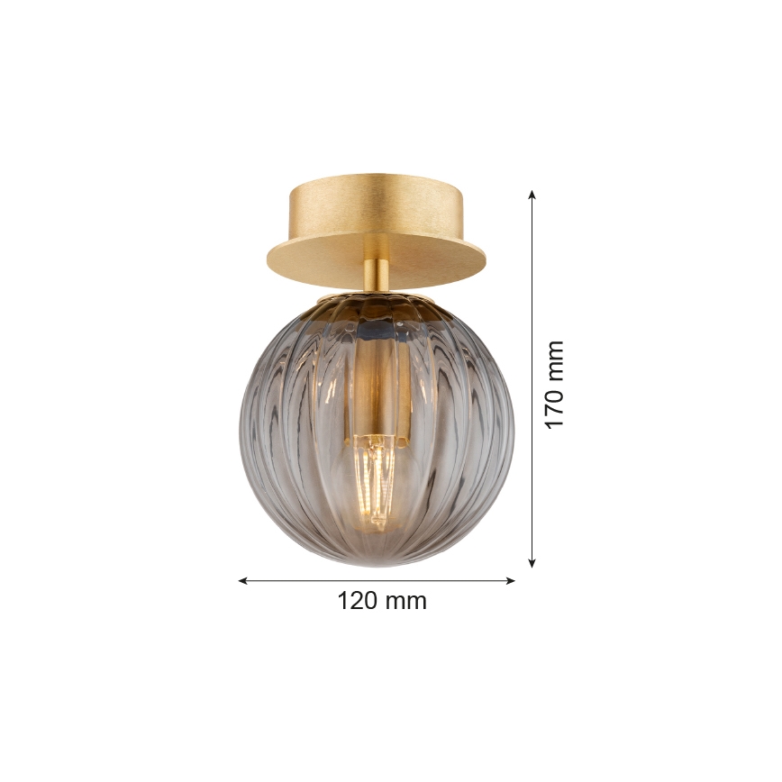 Argon 8510 - Zidna svjetiljka PALOMA 1xE14/7W/230V zlatna/crna