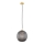 Argon 8513 - Luster na sajli PALOMA 1xE27/15W/230V pr. 25 cm zlatna/crna