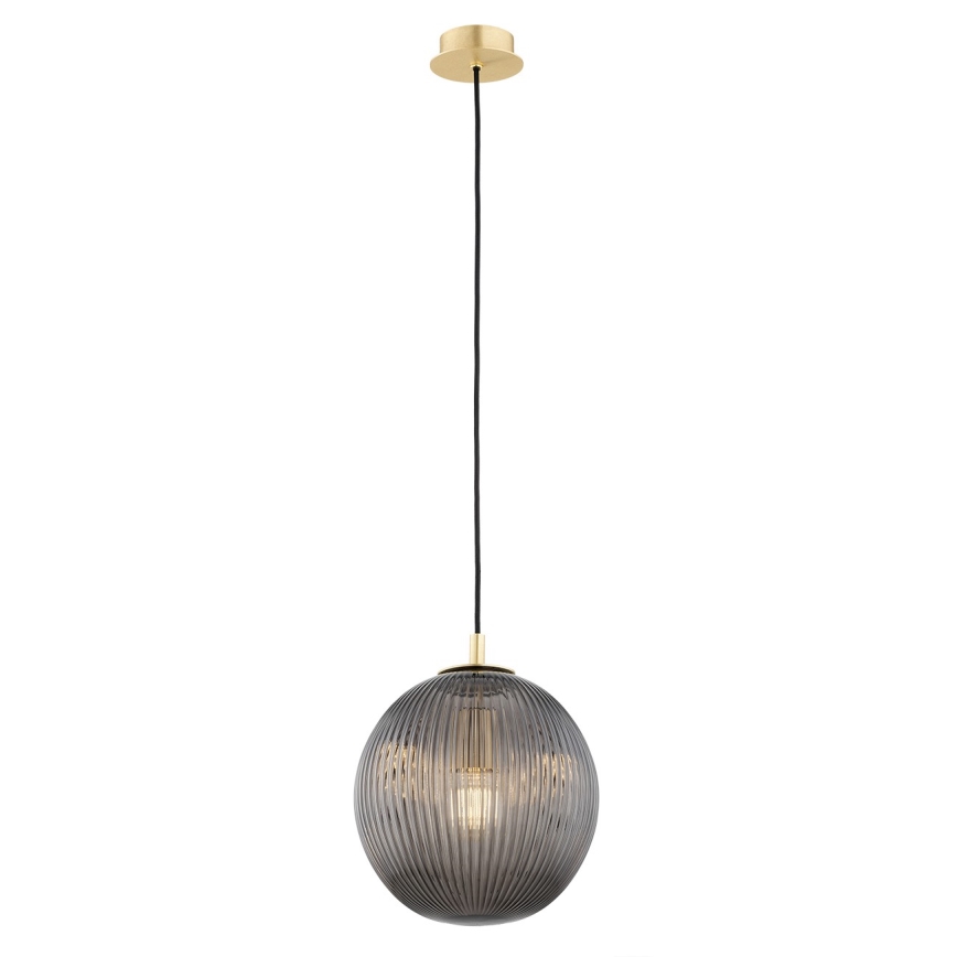 Argon 8513 - Luster na sajli PALOMA 1xE27/15W/230V pr. 25 cm zlatna/crna