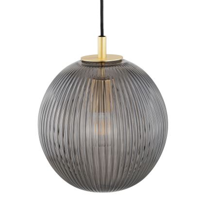 Argon 8513 - Luster na sajli PALOMA 1xE27/15W/230V pr. 25 cm zlatna/crna