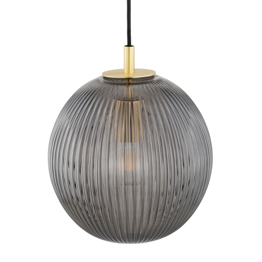 Argon 8513 - Luster na sajli PALOMA 1xE27/15W/230V pr. 25 cm zlatna/crna