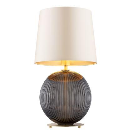 Argon 8538 - Stolna lampa HAMILTON 1xE27/15W/230V 54 cm krem/crna
