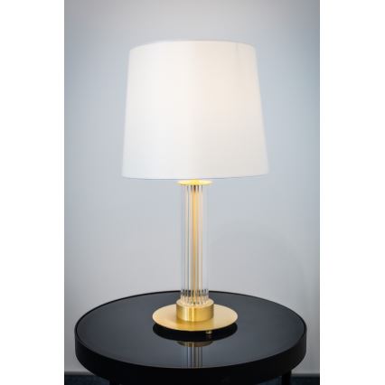 Argon 8540 - Stolna lampa HAMPTON 1xE27/15W/230V 57 cm bijela