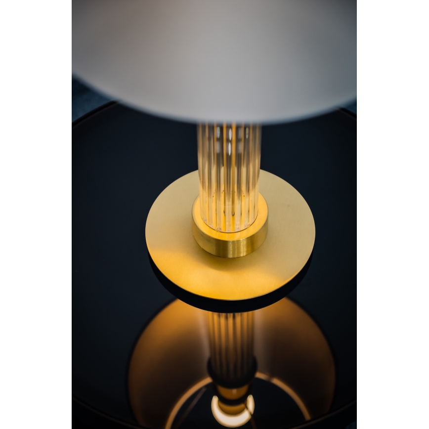 Argon 8540 - Stolna lampa HAMPTON 1xE27/15W/230V 57 cm bijela