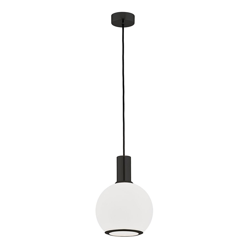Argon 8564 - Luster na sajli SAGUNTO PLUS 1xE27/15W/230V pr. 20 cm crna