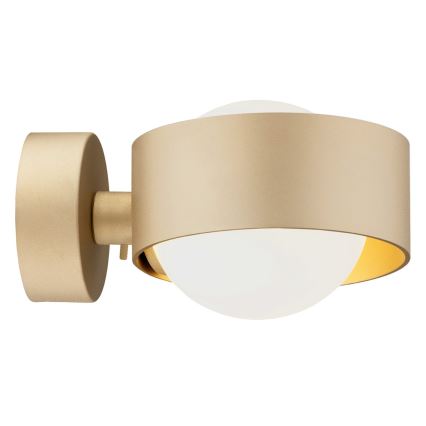 Argon 8567 - Zidna svjetiljka za kupaonicu MASSIMO PLUS 1xG9/6W/230V IP44 zlatna