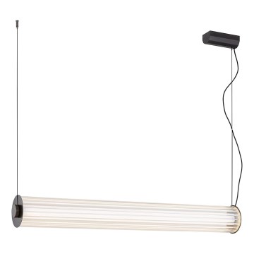 Argon 8625 - LED Luster na sajli HAMPTON LED/90W/230V 3000K 120 cm crna