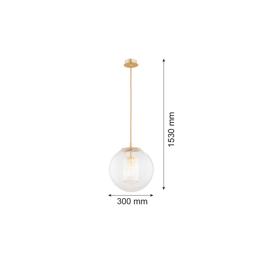 Argon 8626 - Luster na sajli HAMPTON 1xE27/15W/230V
