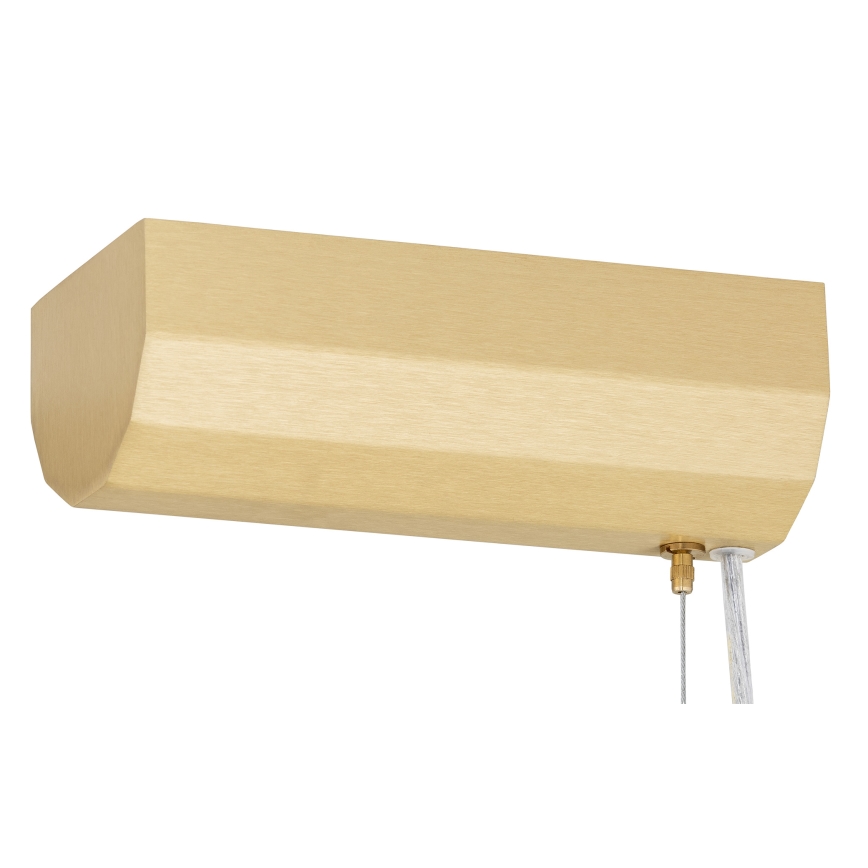 Argon 8627 - LED Luster na sajli HAMPTON LED/60W/230V 3000K 80 cm mesing