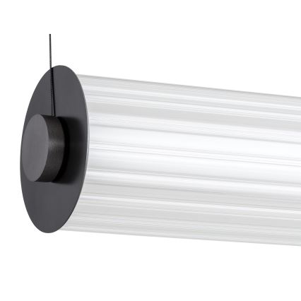 Argon 8628 - LED Luster na sajli HAMPTON LED/60W/230V 3000K 80 cm crna
