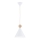 Argon 8629 - Luster na sajli KEGEL 1xE27/15W/230V bijela