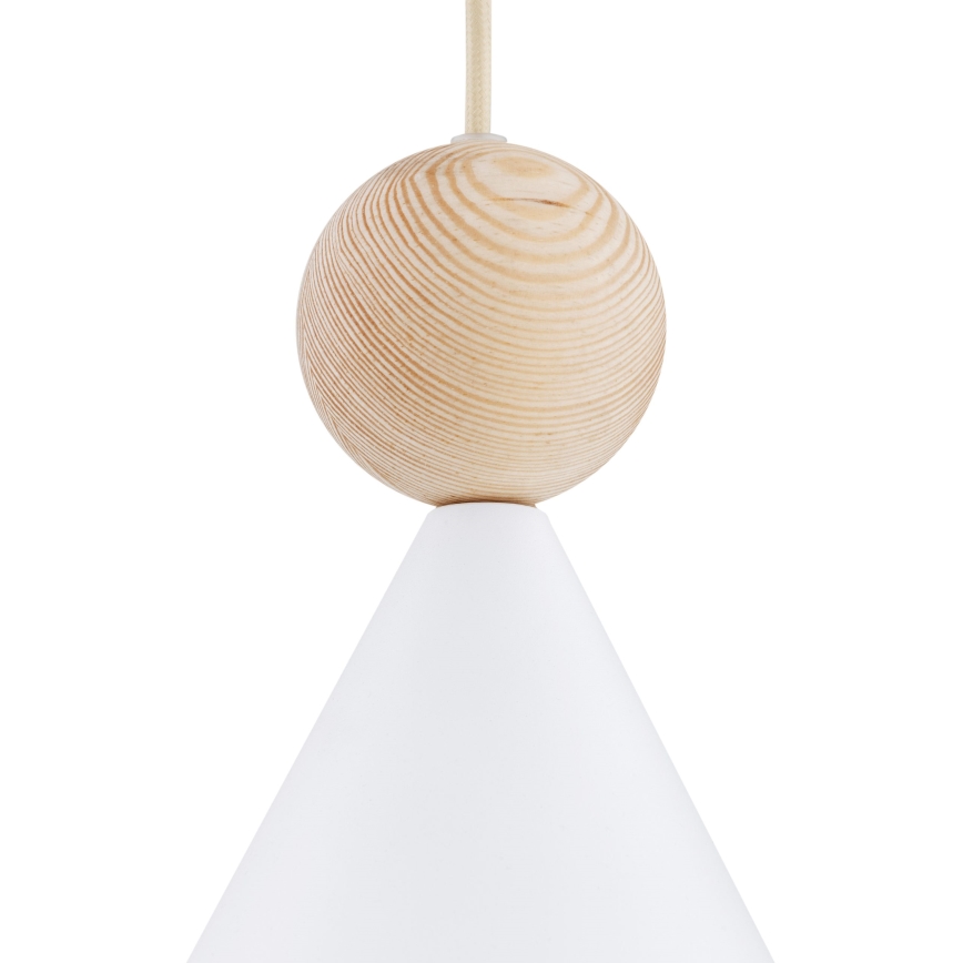 Argon 8629 - Luster na sajli KEGEL 1xE27/15W/230V bijela